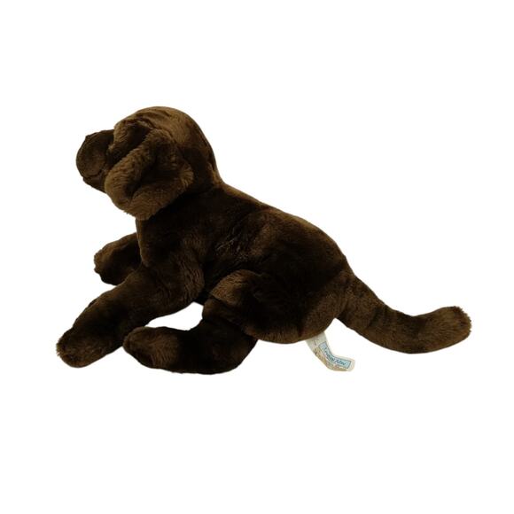 Animal Alley Chocolate Lab Dog Puppy Plush Stuffed Animal Toy 2000 Toys R Us - Picture 2 of 9